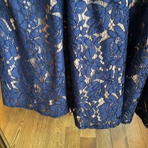 Eliza J | Dresses | Eliza J Fit And Flare Cap Sleeve Lace Dress | Poshmark